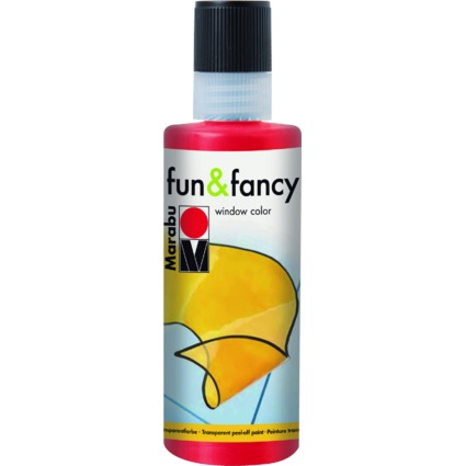 Marabu Window Color "fun & fancy", 80 ml, kirschrot