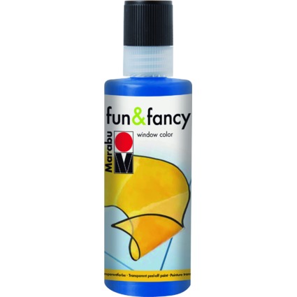 Marabu Window Color "fun & fancy", 80 ml, ultramarinblau