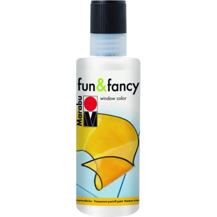 Marabu Window Color "fun & fancy", 80 ml, kristallklar