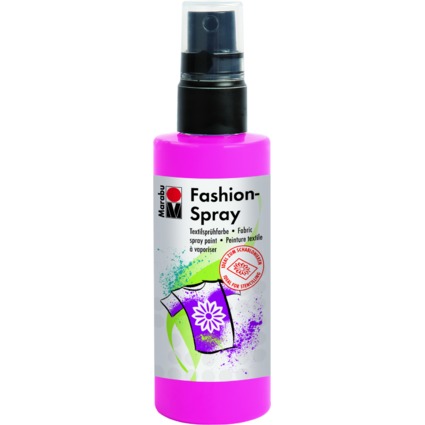 Marabu Textilsprhfarbe "Fashion-Spray", pink, 100 ml