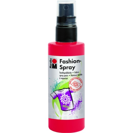 Marabu Textilsprühfarbe "Fashion-Spray", rot, 100 ml