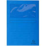 EXACOMPTA sichtmappe FOREVER, din A4, 130 g/qm, dunkelblau