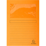 EXACOMPTA sichtmappe FOREVER, din A4, 130 g/qm, orange