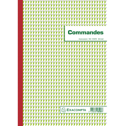 EXACOMPTA Manifold "Commandes", 297 x 210 mm, tripli