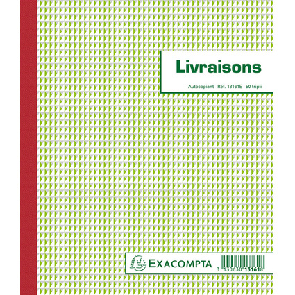 EXACOMPTA Formularbuch "Livraison", 210 x 180 mm