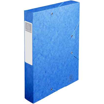 EXACOMPTA Sammelbox Cartobox, DIN A4, 60 mm, blau