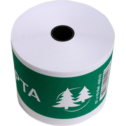 EXACOMPTA Kassenrollen, 57 mm x 40 m x 12 mm, extra wei