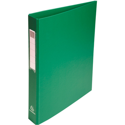 EXACOMPTA Ringbuch PP, 4-Ring-Mechanik, DIN A4, grün