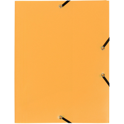 EXACOMPTA Eckspannermappe Opaque Eco, DIN A4, PP, gelb