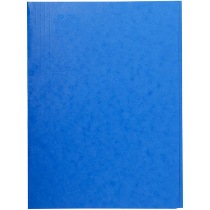 EXACOMPTA Sammelmappe, DIN A4, Karton, blau