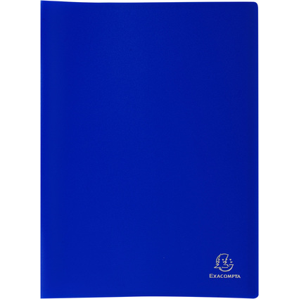 EXACOMPTA Sichtbuch, DIN A4, PP, 60 Hllen, blau