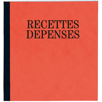EXACOMPTA Geschäftsbuch "Recettes et Dépenses", 210 x 190 mm