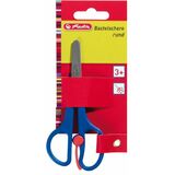 herlitz Bastelschere, mit Schneidhilfe, rund, Lnge: 130 mm