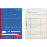 herlitz formularbuch "Auftrag 103", din A5, 3 x 40 Blatt