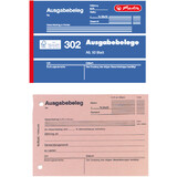 herlitz formularbuch "Ausgabebeleg 302", din A6, 50 Blatt