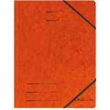 herlitz eckspannermappe easyorga, A4, Karton, orange