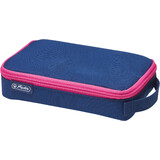 herlitz schlamper-etui "2 Go", navy/pink