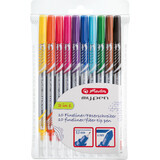 herlitz Fasermaler/Fineliner my.pen, 10er Etui