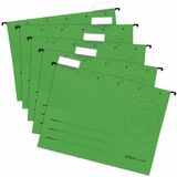 herlitz Hngemappe unireg easyorga, A4, seitl. offen, grn