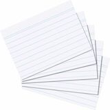 herlitz Karteikarten, din A7, liniert, wei