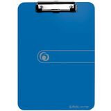 herlitz klemmbrett easy orga to go, din A4, blau opak