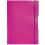herlitz notizheft my.book flex, A4, PP-Cover, pink