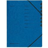 herlitz ordnungsmappe easyorga, A4, Karton, 7 Fcher, blau