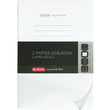 herlitz papier-ersatzeinlagen fr notizheft my.book flex, A4
