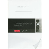 herlitz papier-ersatzeinlagen fr notizheft my.book flex, A5
