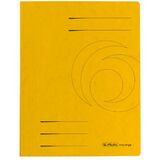 herlitz schnellhefter easyorga, A4, Karotn, gelb