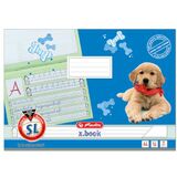 herlitz schreiblernheft x.book, din A4 quer, lineatur SL