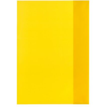 herlitz Heftschoner DIN A4, PP, transparent-gelb