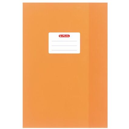 herlitz Heftschoner DIN A5, geprgt (Bast), PP, orange