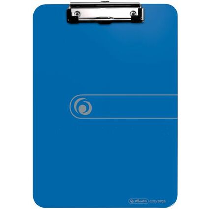 herlitz Klemmbrett easy orga to go, DIN A4, blau opak