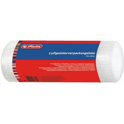 herlitz Luftpolsterfolie, 400 mm x 5 m, Strke: 0,070 mm