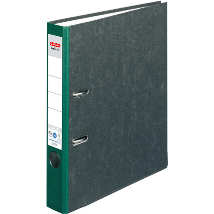 herlitz Ordner maX.file nature, Rckenbreite: 50 mm, grner