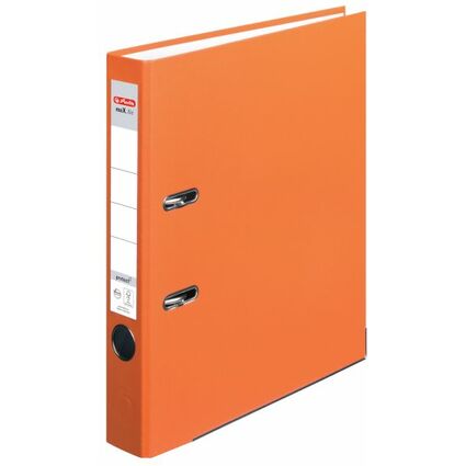 herlitz Ordner maX.file protect, Rückenbreite: 50 mm, orange