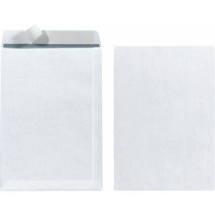 herlitz Versandtasche, DIN C5, ohne Fenster, weiß