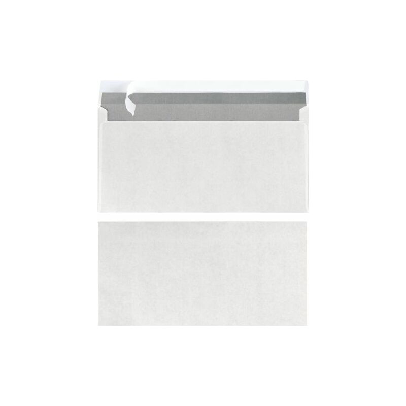 herlitz Briefumschlag, DIN lang, ohne Fenster, weiß