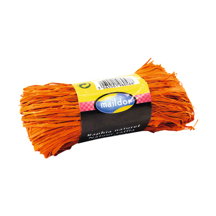 Clairefontaine Raffia-Naturbast, orange