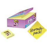 Post-it haftnotizen Super sticky Notes, 48 x 48 mm, gelb