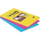 Post-it haftnotizen Super sticky Notes, 101x152 mm, liniert