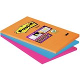 Post-it haftnotizen Super sticky Notes, 101 x 152mm, liniert