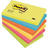 Post-it haftnotizen Notes, 127 x 76 mm, energetic Collection