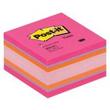Post-it Haftnotiz-Würfel Mini, 51 x 51 mm, pinktöne/orange