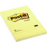 Post-it Haftnotizen, 102 x 152 mm, liniert, gelb