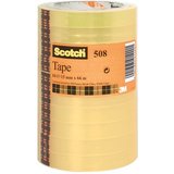 Scotch klebefilm 508, transparent, 15 mm x 66 m