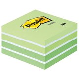 Post-it Haftnotiz-Wrfel, 76 x 76 mm, Pastell-Grntne