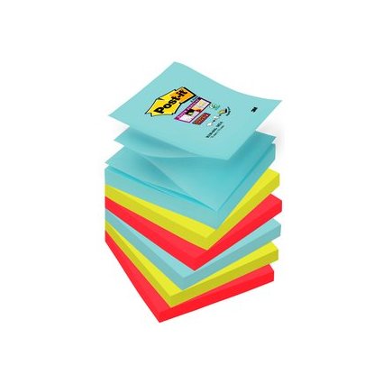 Post-it Haftnotizen Super Sticky Z-Notes, 76 x 76 mm, Cosmic