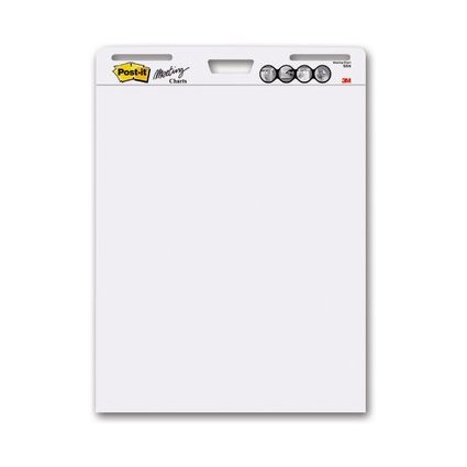 Post-it Meeting Notes Super Sticky, 152 x 203 mm, 4-farbig